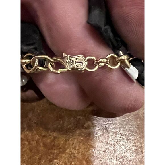 Juicy Couture Multi Chain Strand Necklace Vintage Mixed Tone Rare - Picture 2 of 3